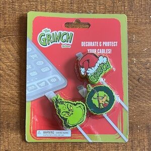 The Grinch Charging Cable Protector Charms